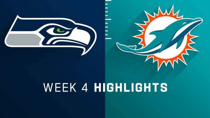 Full Highlights: Seahawks vs. Dolphins – Pertempuran Sengit di Lapangan