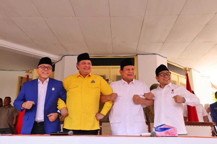 Tambah lagi parpol rival yang kini dukung prabowo