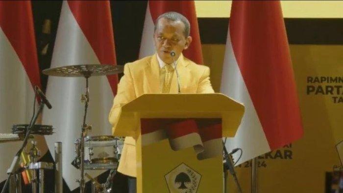 Munas golkar putuskan caketum bahlil lahadalia akan jadi formatur tunggal dpp