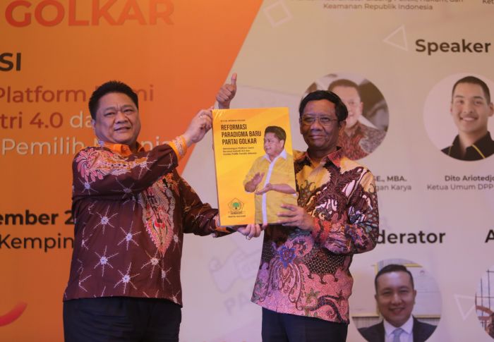 Ridwan dipimpin sebut golkar perlu muda omg wakil ketua