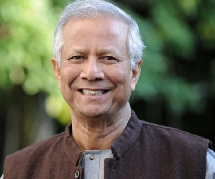 Muhammad yunus mantan pm hasina hancurkan institusi ekonomi bangladesh